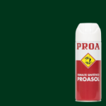 Spray proasol esmalte sintético verde botella ral 6005